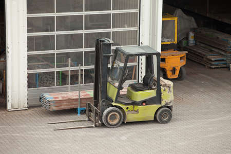 pallet transporterの写真素材