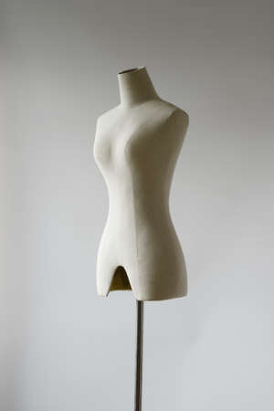 mannequin display with dramatic lightingの写真素材