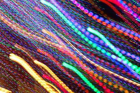 Pan of Colorful Holiday Lights Looks Like Sperm Swimming