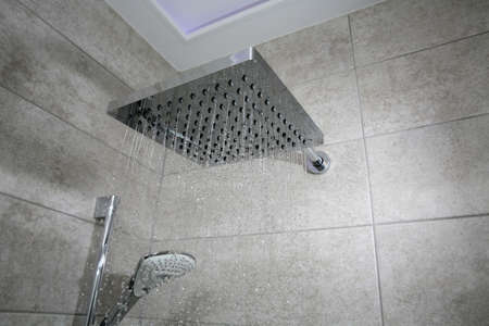 Rush in a new shower cabin