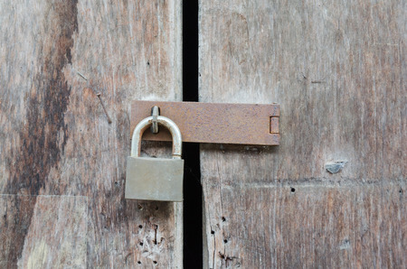 Door lockedの写真素材