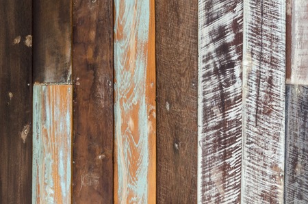 Old painted wooden wall texture for use as backgroundの写真素材