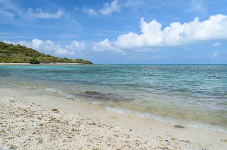 Beautiful beach and sea in sattahip thailandの写真素材