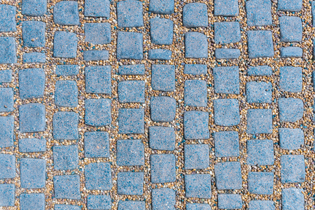 Close up stone pavement texture for use as abstract backgroundの写真素材
