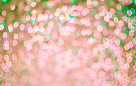 Abstract background blur bokeh light in the nightの写真素材