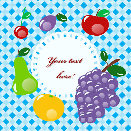 Fruit setのイラスト素材