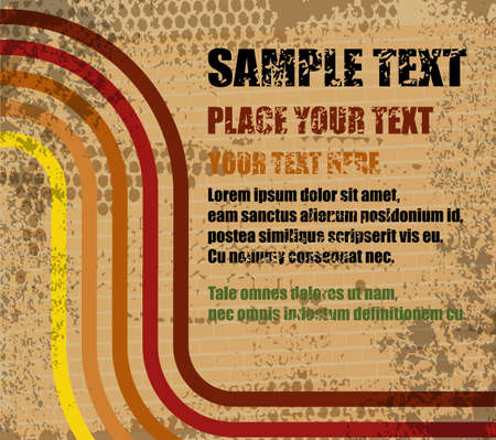Abstract grungy background with place for text, vectorのイラスト素材