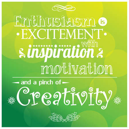 Quote, inspiration message, typographic, vector illustrationのイラスト素材