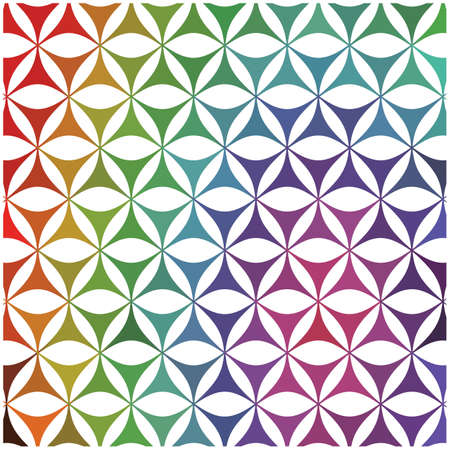 Abstract geometric colorful background, pattern design, vector illustrationのイラスト素材