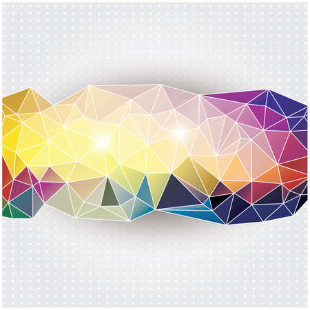 Abstract geometric colorful background, pattern design elementsのイラスト素材