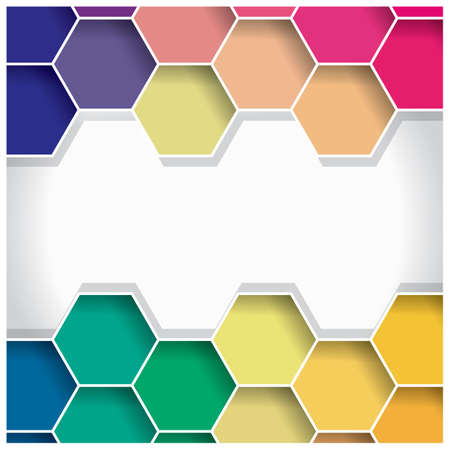Abstract geometric colorful backgroundのイラスト素材