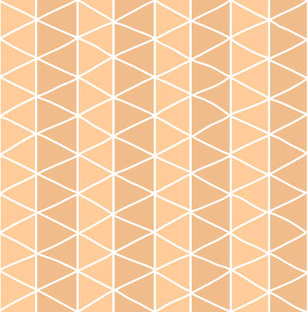 Seamless pattern with hand drawn line grid pattern, vector illustrationのイラスト素材