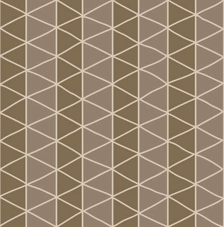 Seamless pattern with hand drawn line grid pattern, vector illustrationのイラスト素材