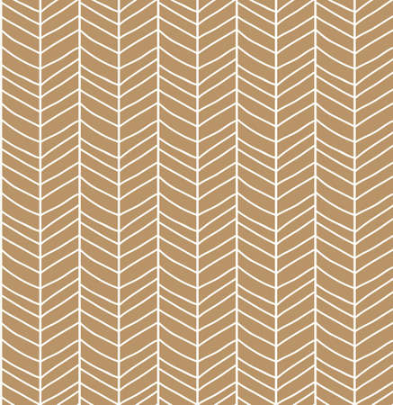 Seamless pattern with hand drawn chevron line grid, vector illustrationのイラスト素材