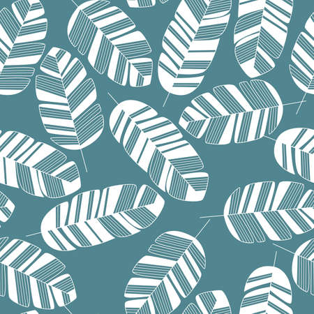 Palm leaves design.のイラスト素材