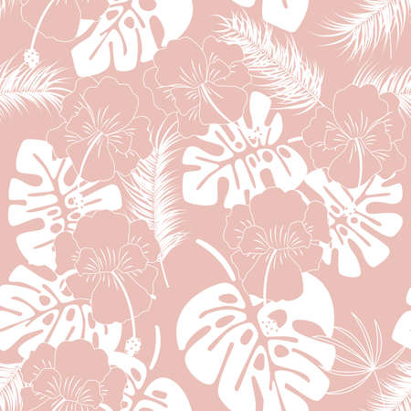 Palm leaves design.のイラスト素材