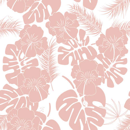 Palm leaves design.のイラスト素材