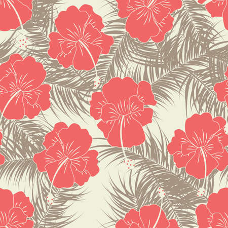 Palm leaves design.のイラスト素材