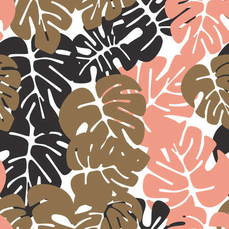 Palm leaves design.のイラスト素材