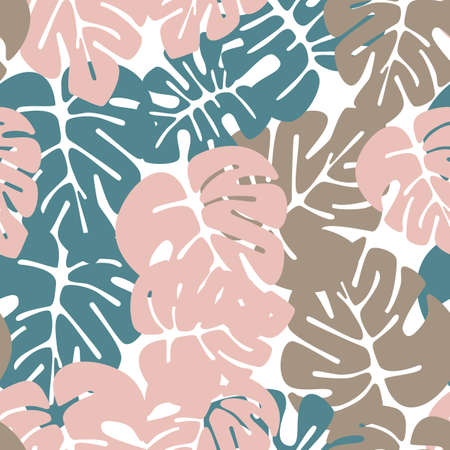 Palm leaves design.のイラスト素材