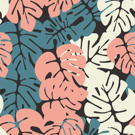 Palm leaves design.のイラスト素材