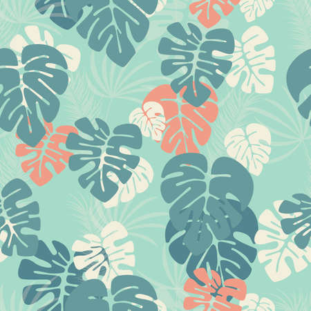 Palm leaves design.のイラスト素材
