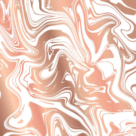 Liquid marble texture design, colorful marbling surface, vibrant abstract paint design, vector illustrationのイラスト素材