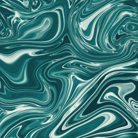 Liquid marble texture design, colorful marbling surface, vibrant abstract paint design, vector illustrationのイラスト素材