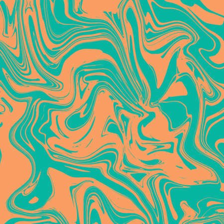 Liquid marble texture design, colorful marbling surface, vibrant abstract paint design, vector illustrationのイラスト素材