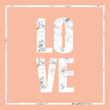 Vector marble texture design with typographic message poster, black and white marbling surface, modern luxurious background, vector illustrationのイラスト素材
