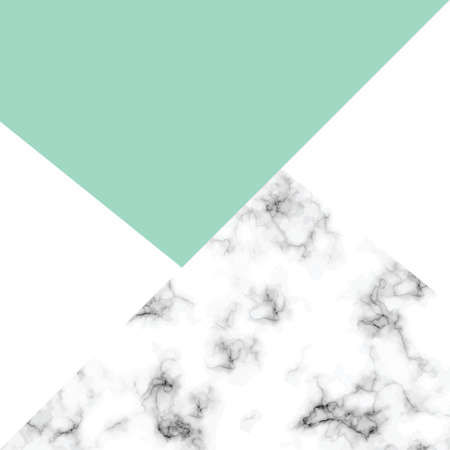 Vector marble texture design with geometric shapes, black and white marbling surface, modern luxurious background, vector illustrationのイラスト素材