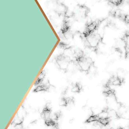 Vector marble texture design with golden geometric lines, black and white marbling surface, modern luxurious background, vector illustrationのイラスト素材