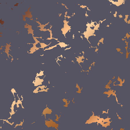Golden splatter spots on dark, modern luxurious background, vector illustrationのイラスト素材