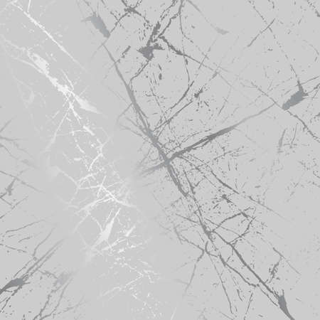 Silver splatter spots on gray, modern luxurious background, vector illustrationのイラスト素材