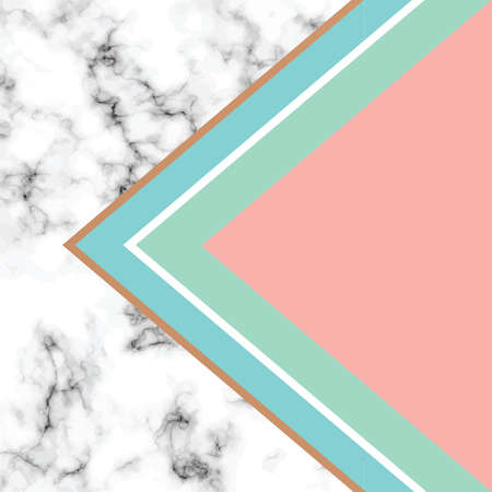 Vector marble texture design with golden geometric lines, black and white marbling surface, modern luxurious background, vector illustrationのイラスト素材
