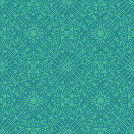 Geometric symmetrical seamless pattern, vector illustrationのイラスト素材