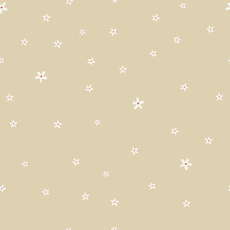 Trendy floral seamless pattern with flowers. Flower background illustration. Spring plants in elegant style. Colorful vector illustration.のイラスト素材