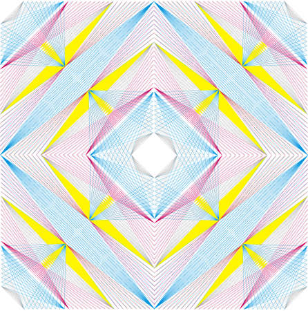 Ornamental tileのイラスト素材