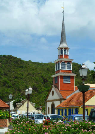 Creole style churchの写真素材