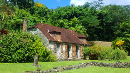 Colonial creole houseの写真素材