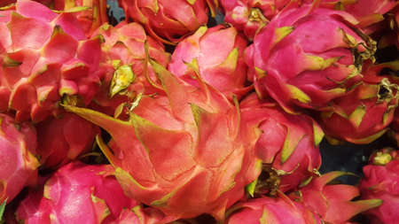 Dragon Fruits Pitayas Background
