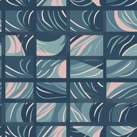 Dreamy Botanicals: An Abstract Pattern of Natural Space Designのイラスト素材