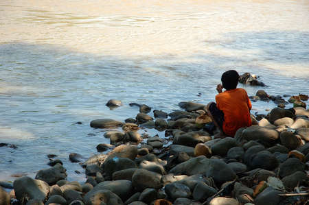 fishingの写真素材