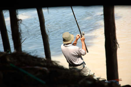 fishingの写真素材