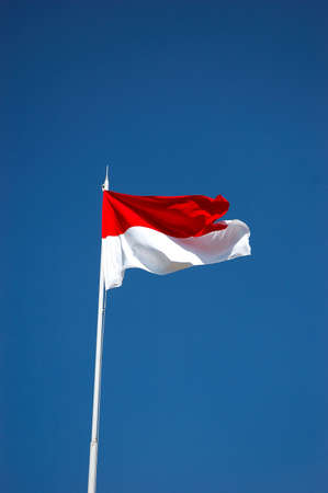 Indonesian Flagの写真素材
