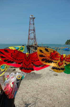 Lighhouse On Beachの写真素材