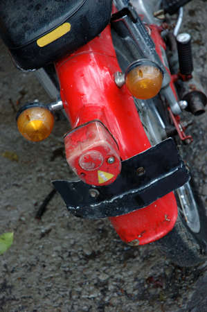 Old Motorcycleの写真素材