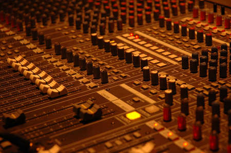 Detail Of Sound Mixer