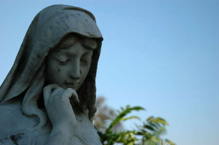 graveyard angelの写真素材