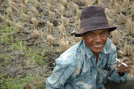 old farmerの写真素材